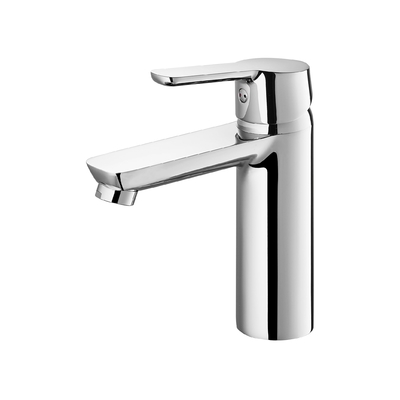 Одиночный кран Chrome раковины Bathroom смесителя таза отверстия покрыл хорошее мастерство