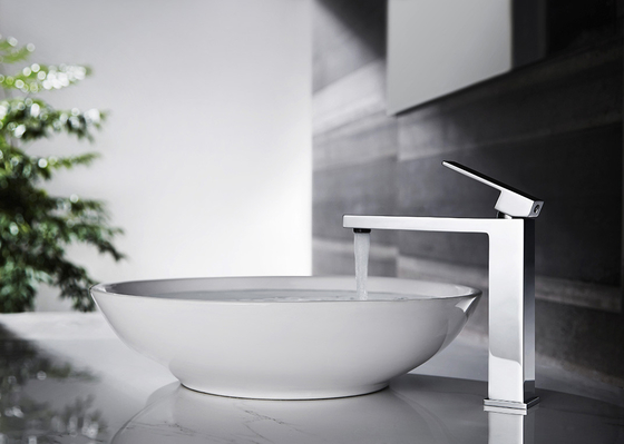 Одиночная ручка   Faucet bathroom хрома тела Faucet таза мытья высокорослый