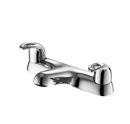 Современный твердый латунный двойной сопротивляться носки Faucet ливня рычага