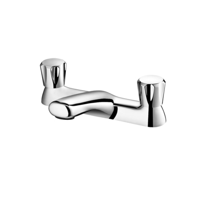Ванна выстукивает ушат заполнителя Bathroom смесителя выстукивает Monobloc двойной Faucet латуни Chrome рычага